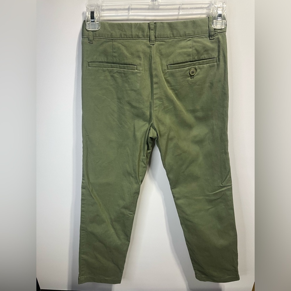 Crewcuts Boys 8 Green Casual Straight Leg Stretch fit Chino Pants - Picture 7 of 8